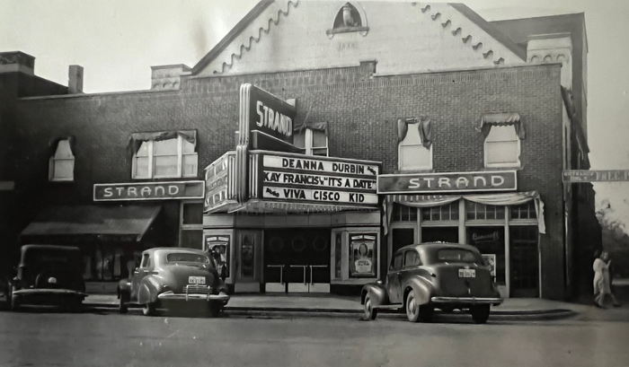 Strand Theatre - Tecumseh photo by Al Johnson 1940  Strand Theatre, Tecumseh